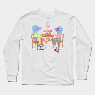 Little Ladies Tea Party Long Sleeve T-Shirt